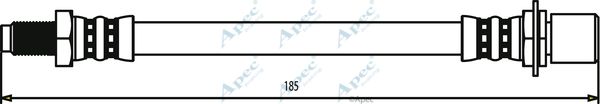 APEC BRAKING Pidurivoolik HOS3478